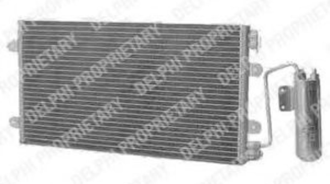 Condensator, climatizare FIAT GRANDE PUNTO (199) (2005 - 2016) DELPHI TSP0225269 piesa NOUA