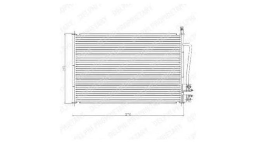 Condensator, climatizare Ford COURIER caroserie (JV_) 1998-2016 #2 08053017