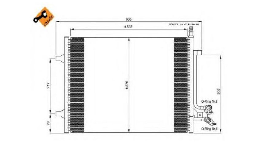 Condensator, climatizare Ford FUSION (JU_) 2002-2012 #2 092045N