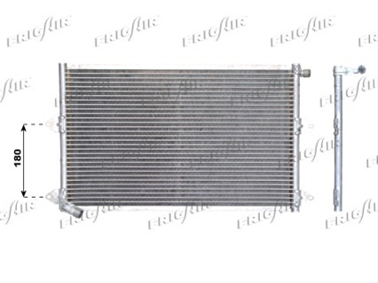 Condensator, Climatizare Frigair Alfarome/Fiat/Lanci 0812.3001