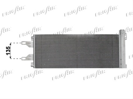 Condensator, Climatizare Frigair Alfarome/Fiat/Lanci 0804.2064
