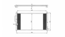 Condensator, climatizare Honda CR-V I (RD) 1995-20...