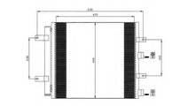 Condensator, climatizare Jaguar XF SPORTBRAKE (CC9...