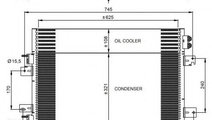 Condensator, climatizare JEEP COMPASS (MK49) (2006...