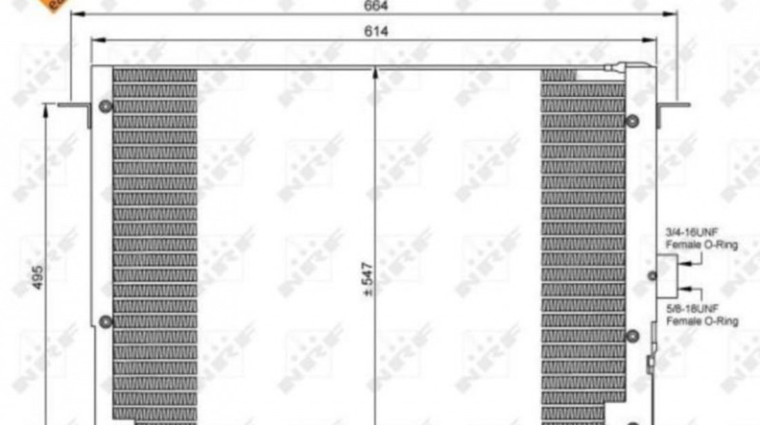 Condensator, climatizare Land Rover RANGE ROVER Mk II (LP) 1994-2002 #2 02005075