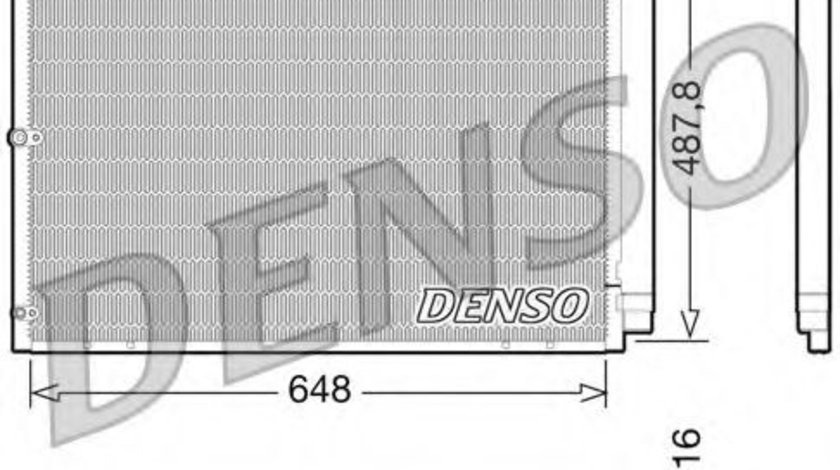 Condensator, climatizare LEXUS RX (MHU3, GSU3, MCU3) (2003 - 2008) DENSO DCN51001 piesa NOUA