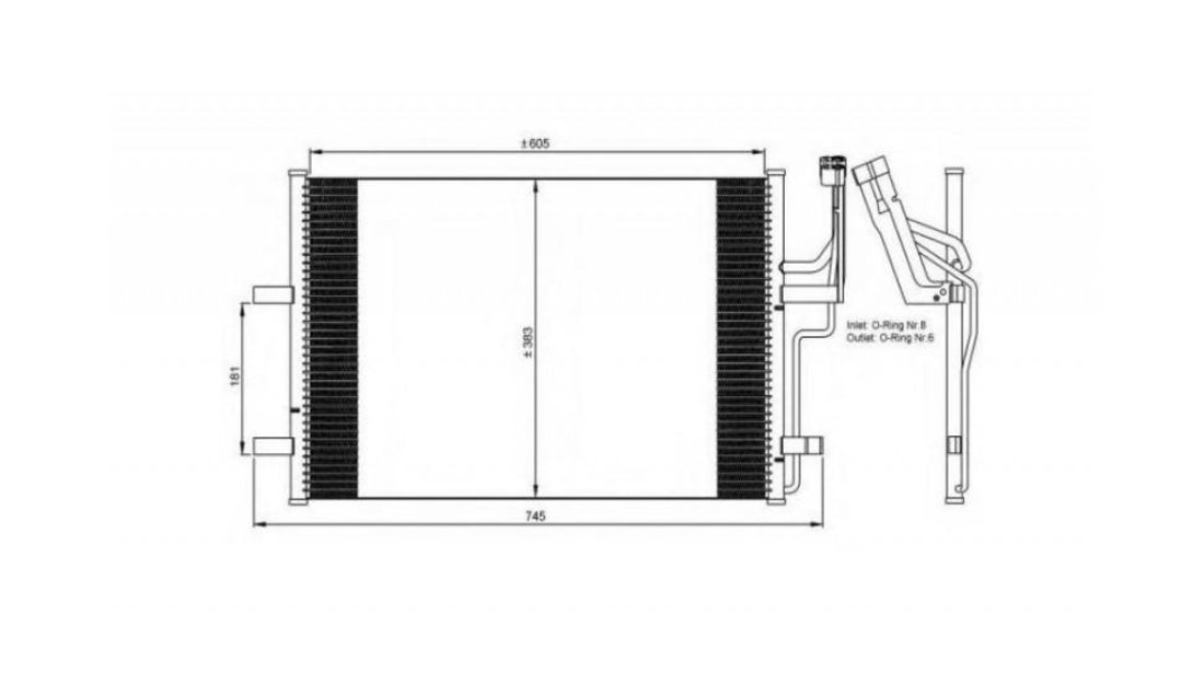 Condensator, climatizare Mazda 3 (BK) 2003-2009 #2 103622