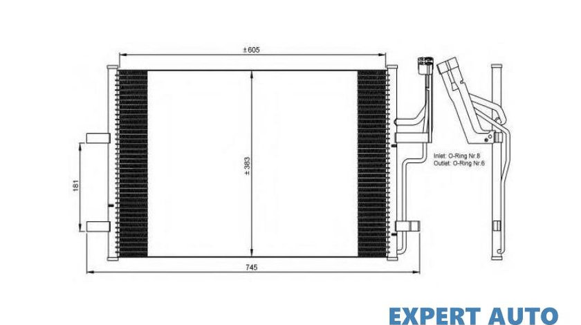 Condensator, climatizare Mazda 3 limuzina (BK) 1999-2009 #2 103622