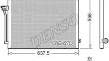 Condensator, climatizare MERCEDES-BENZ GLE (W166) ...