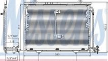 Condensator, climatizare MERCEDES C-CLASS (W202) (...