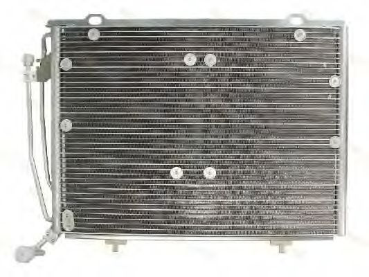 Condensator, climatizare MERCEDES C-CLASS (W202) (1993 - 2000) THERMOTEC KTT110140 piesa NOUA