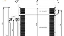 Condensator, climatizare MERCEDES GL-CLASS (X166) ...