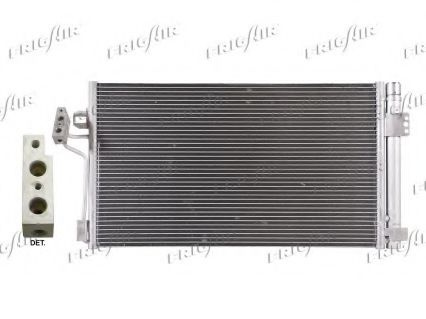 Condensator, climatizare MERCEDES VITO bus (W639) (2003 - 2016) FRIGAIR 0806.2081 piesa NOUA
