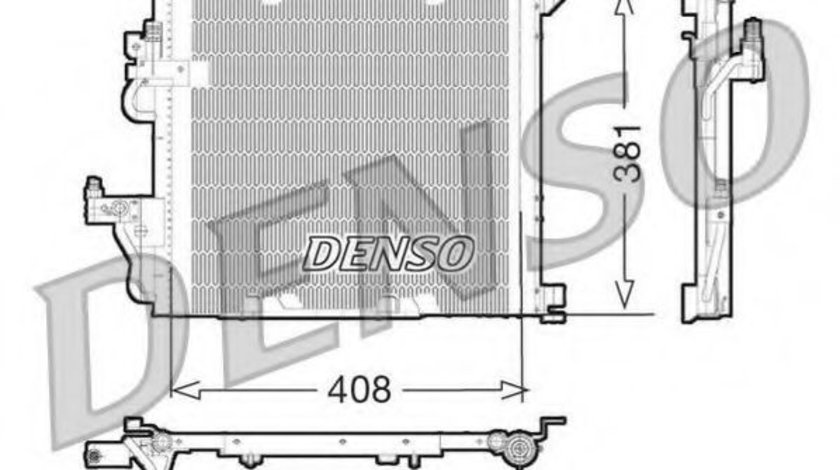 Condensator, climatizare OPEL ASTRA H Combi (L35) (2004 - 2016) DENSO DCN20012 piesa NOUA