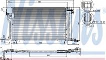 Condensator, climatizare PEUGEOT 306 (7B, N3, N5) ...