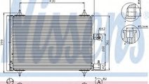 Condensator, climatizare PEUGEOT 406 (8B) (1995 - ...