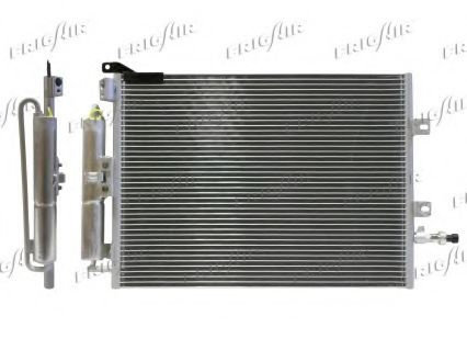 Condensator, climatizare RENAULT MODUS / GRAND MODUS (F/JP0) (2004 - 2016) FRIGAIR 0809.3058 piesa N...