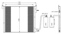 Condensator, climatizare SAAB 9-3 Combi (YS3F) (20...