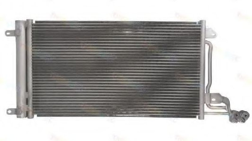 Condensator, climatizare SKODA FABIA II (2006 - 2014) THERMOTEC KTT110042 piesa NOUA