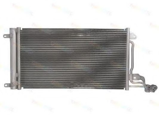 Condensator, climatizare SKODA ROOMSTER (5J) (2006 - 2015) THERMOTEC KTT110042 piesa NOUA