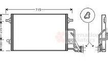 Condensator, climatizare SKODA SUPERB I (3U4) (200...