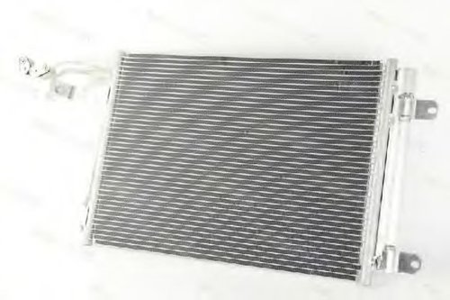 Condensator, climatizare SKODA SUPERB II Combi (3T5) (2009 - 2015) THERMOTEC KTT110024 piesa NOUA