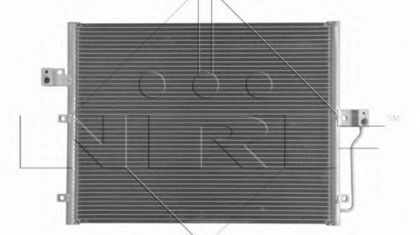 Condensator, climatizare SSANGYONG KYRON (2005 - 2016) NRF 350018 piesa NOUA