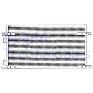 Condensator, climatizare (TSP0225212 DLP) RENAULT