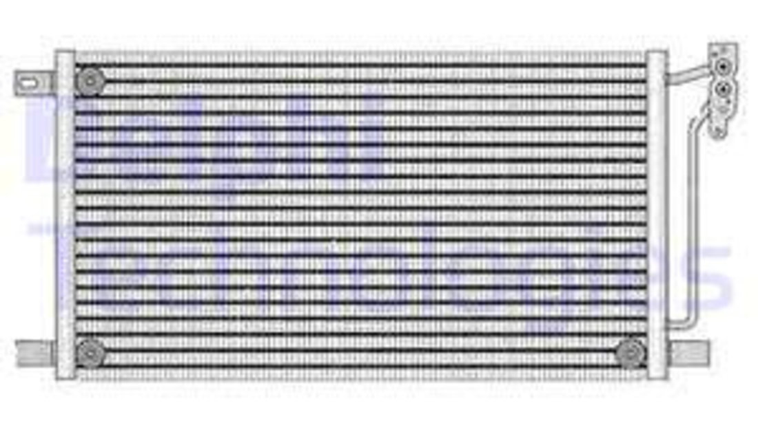 Condensator, climatizare (TSP0225236 DELPHI) BMW