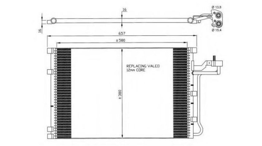 Condensator, climatizare Volvo S40 II (MS) 2004-2016 #2 08113026