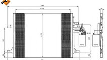 Condensator, climatizare VOLVO V70 III (BW) (2007 ...