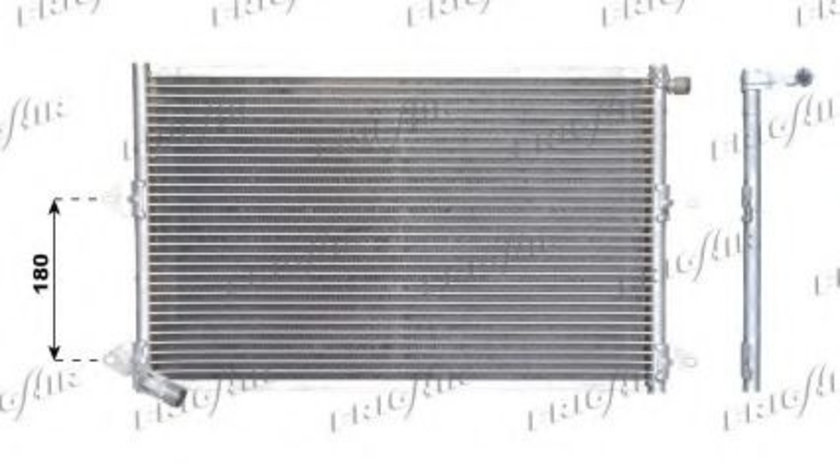 Condensator, climatizare VW CADDY II Caroserie (9K9A) (1995 - 2004) FRIGAIR 0812.3001 piesa NOUA