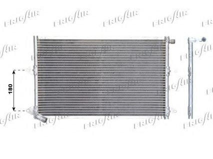 Condensator, climatizare VW CADDY II Pick-up (9U7) (1996 - 2000) FRIGAIR 0812.3001 piesa NOUA
