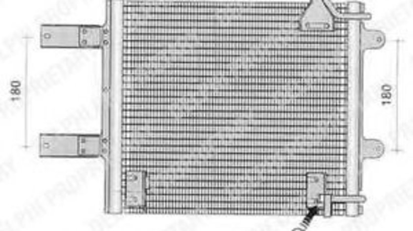 Condensator, climatizare VW LUPO (6X1, 6E1) (1998 - 2005) DELPHI TSP0225373 piesa NOUA