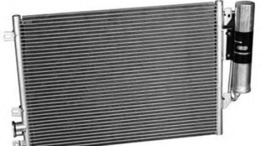 Condensator radiator aer conditionat nou Dacia Logan 1,4 2008 - 2012 (6001550660)