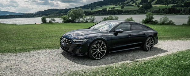 Conduce un Audi A7 de ultima generatie dar a vrut mai multa putere. In cat l-au dus cei de la ABT