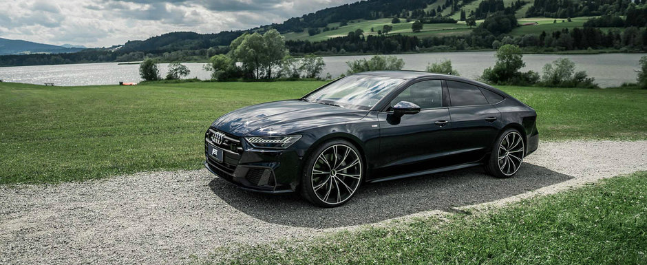 Conduce un Audi A7 de ultima generatie dar a vrut mai multa putere. In cat l-au dus cei de la ABT