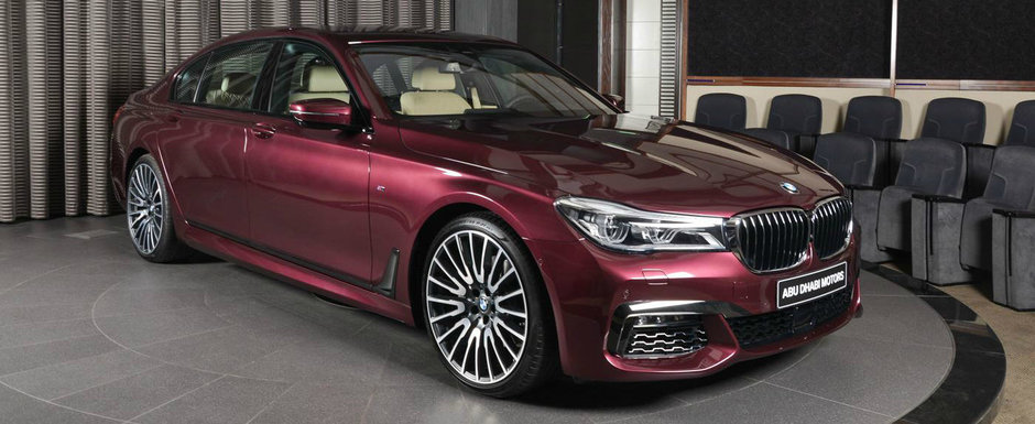 Conduce un BMW Seria 7 realizat la comanda. Culoarea caroseriei il face unic in lume Conduce un BMW Seria 7 realizat la comanda. Culoarea caroseriei il face unic in lume