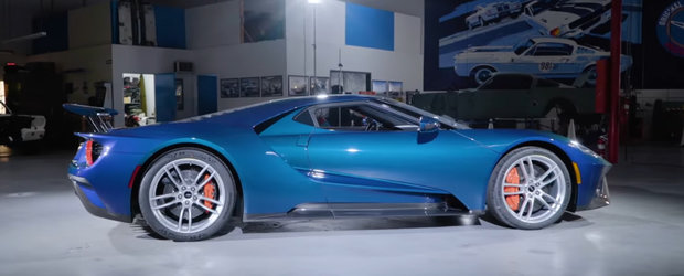 Conduce un FORD GT unic in lume. Numai vopseaua l-a costat cat o vila in Dorobanti