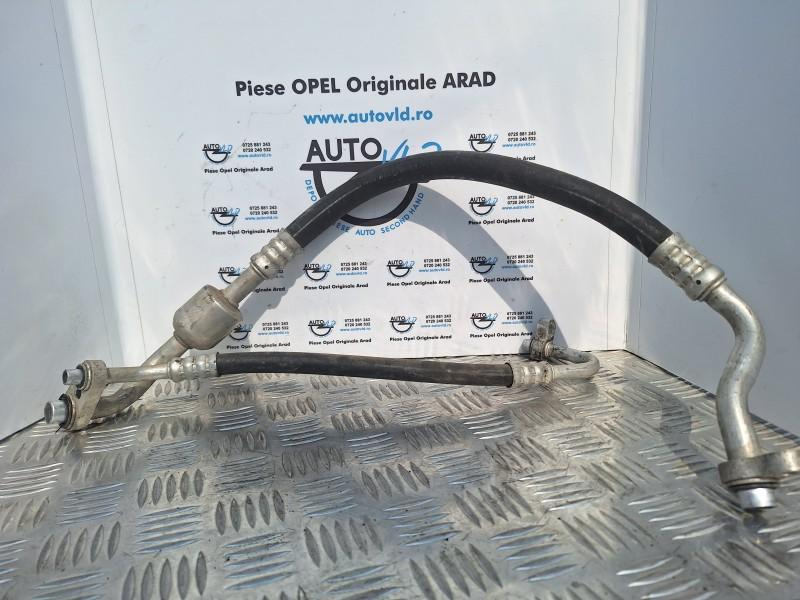 Conducta AC clima scurta de la compresor Opel Astra J Facelift 2012-2018 1.4 i A14XER