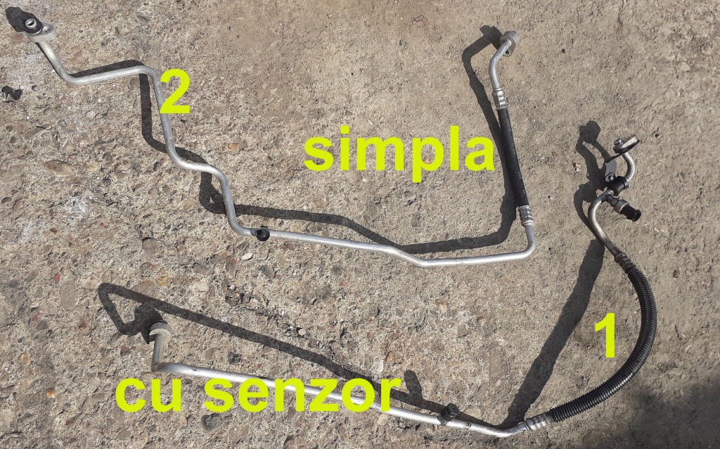 Conducta ac freon Comresor radiator cu sau fara senzor Jeep Cherokee KJ