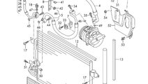 Conducta AC joasa presiune ​Audi A3 (8P1) Coupe ...