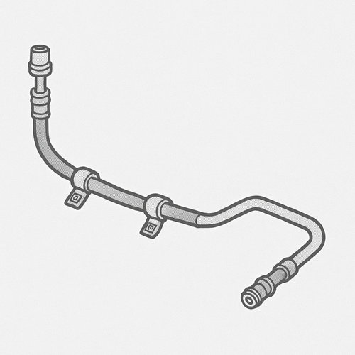 Conducta AC Skoda Fabia 2 (5J, 542) [Fabr 2007-2014] 6Q0820721AH 1.2 Benz BBM 44KW / 60CP