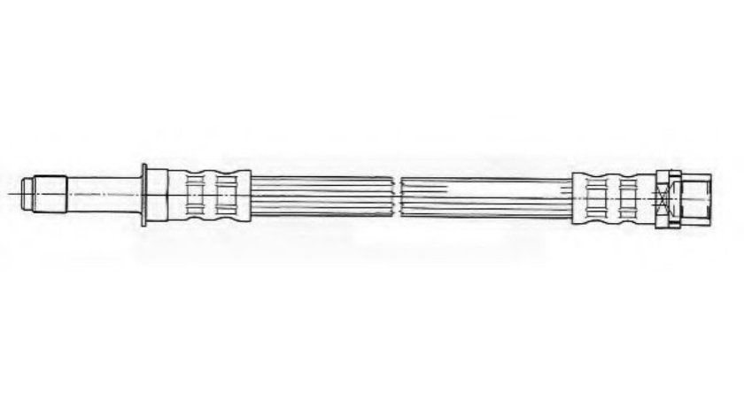 Conducta / cablu frana VW LT II platou / sasiu (2DC, 2DF, 2DG, 2DL, 2DM) (1996 - 2006) FERODO FHY2305 produs NOU