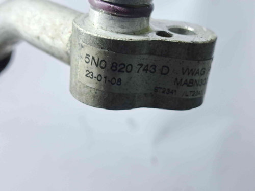 Conducta clima, 5N0820743D, Audi A3 (8P1) 2.0 TDI, CBAB