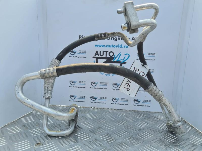 Conducta clima AC scurta de la compresor Opel Corsa D 2006-2010 1.2 i 59 kw 80 cp Z12XEP