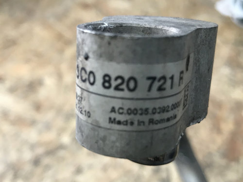 Conducta clima B7 2.0TDI DSG combi 2012 (3C0820721R)