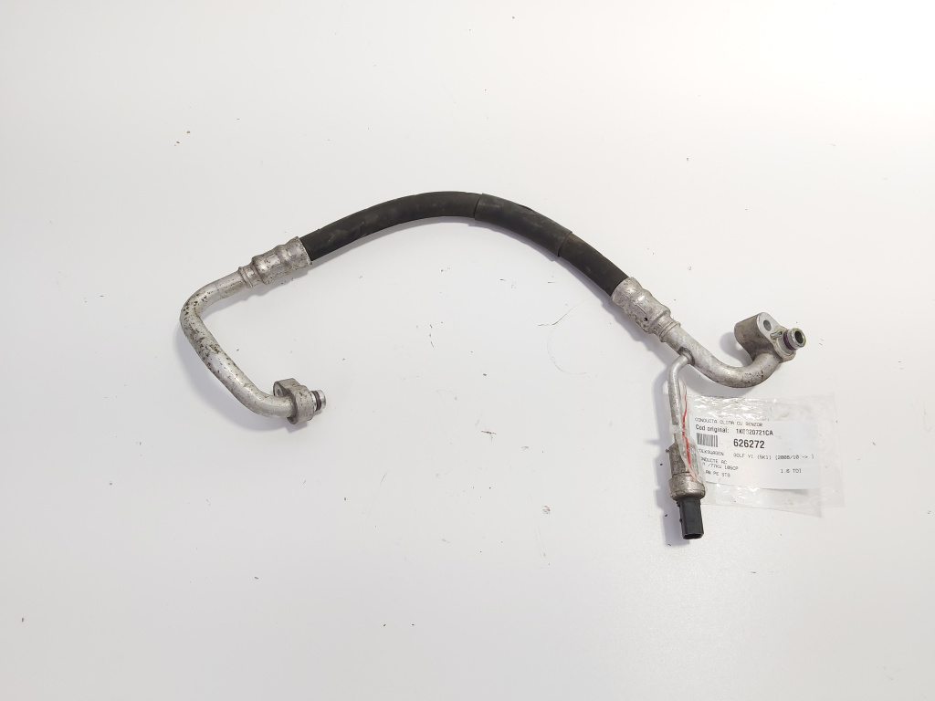 Conducta clima cu senzor, cod 1K0820721CA, VW Golf 6 (5K1), 1.6 TDI, CAY (id:626272)