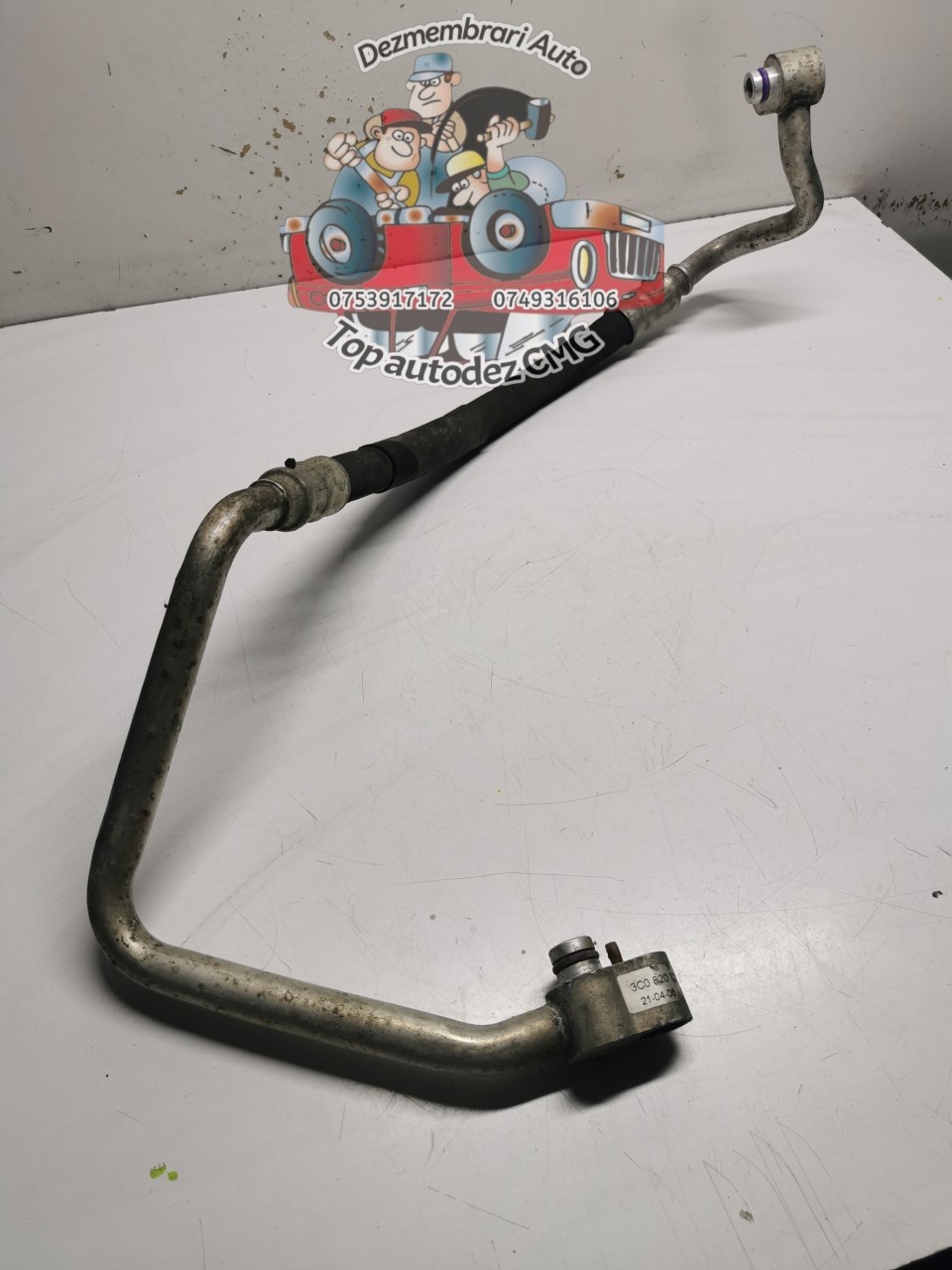 Conducta clima VW Passat B6 2.0D 3C0820721 furtun aer conditionat AC