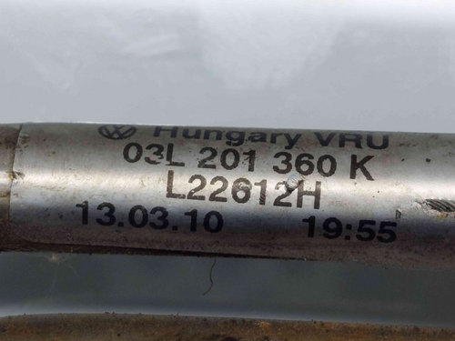 Conducta combustibil Audi A4 (8K2, B8) [Fabr 2008-2015] 03L201360K 2.0 TDI CAHA 2.0 TDI CAHA 125KW /...